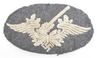 German Luftwaffe Flak Personnel Patch