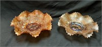 (2) NW Stippled Three Fruits Bowls - See Desc