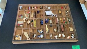 Printers Tray with Collectables