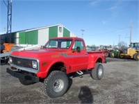 Customized 1969 Chevy C10 4 X 4 Short Bed PU