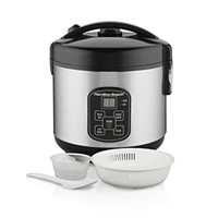 Hamilton Beach 8 Cup Rice Cooker and Steamer, 8