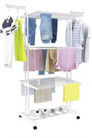 HOMIDEC CLOTHES DRYING RACK, LARGE 4-TIER