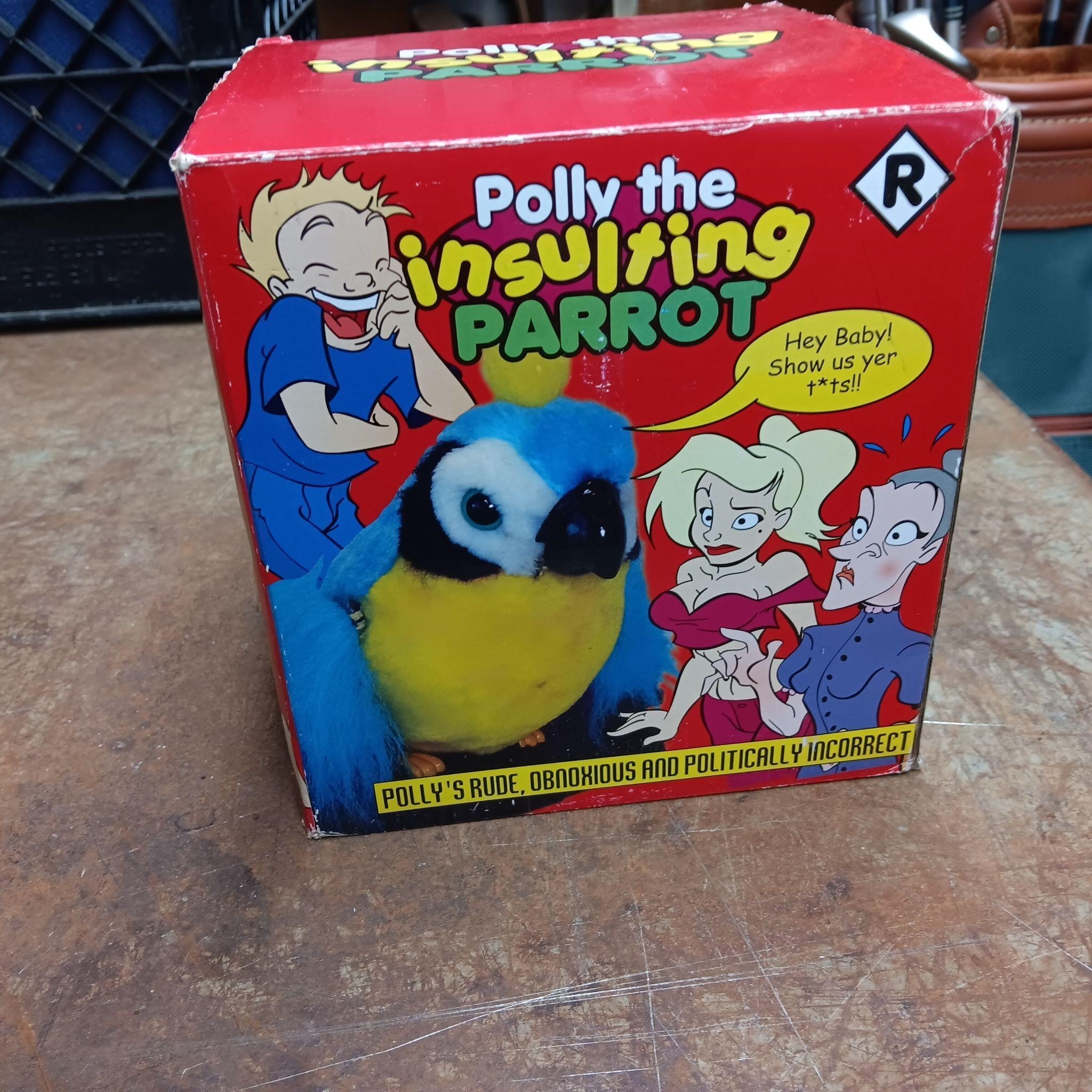 Polly the insulting parrot