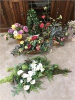 5 floral arrangements