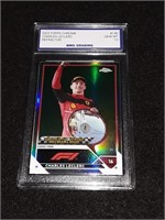 Charles Leclerc 2023 Topps Chrome GEM MT 10 Refrac