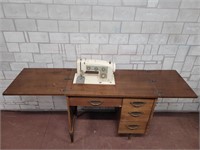 Sears Kenmore sewing machine with extras!