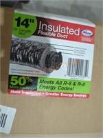 14" insulated flexible duct