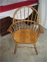 Hoop Back Chair, Oak