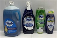 4 Bottles of Dawn Dishwashing Liquid NEW