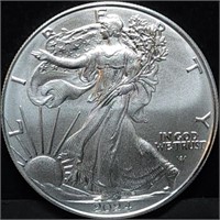 2024 1oz Silver Eagle Gem BU