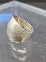 STERLING  BAND RING SZ. 7 MEXICO