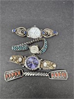 NATIVE AMERICAN WATCH GUARDS - SOME .925
