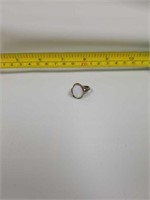 Sterling silver ring w/ opal-2.80 gr w/ stone