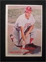 1957 TOPPS #245 RIP REPULSKI PHILLIES VINTAGE