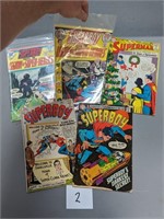 Vintage Superboy Comic Books