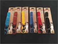 Six small dog leashes