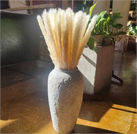 45pc White Pampas Grass Decor