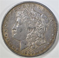 1902 MORGAN DOLLAR AU