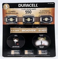 BRAND NEW DURACELL - 3 PACK