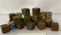 Antique Children's Blocks - Assorted