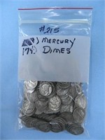 (174) Mercury Dimes