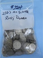 (256) All Silver Rosy Dimes