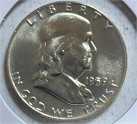 1959D Franklin Half Dollars
