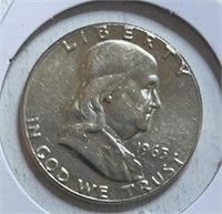 1963 Franklin Half Dollars