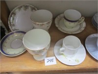 Shelf Lot-Cups & Saucers