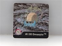 1999 Pokemon Action Flipz Omanyte Omastar #72