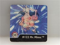 1999 Pokemon Action Flipz Series One Mr. Mime #58
