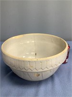 Stone Bowl  Cracked and Chipped