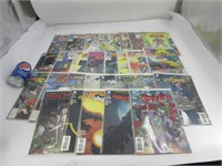 29 comic books dont Wolverine , Dr Fate et ++