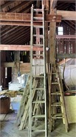 Vintage Straight ladder - 20 feet extension