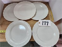 Monex Creamy White Dinner Plates