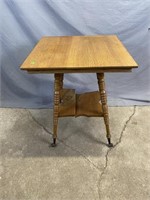 Oak Parlor Table