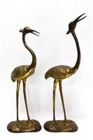 Ornamental Brass Herons
