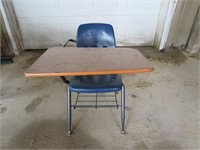 School desk plastic seat