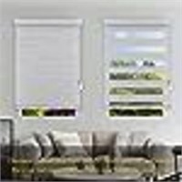 Som By Elwin Window Shades Blinds 27" x 60" IVORY