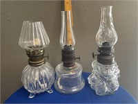 Set 3: 3 Miniature Lamps