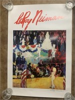 Signed LeRoy Neiman "The Presidents
