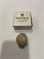 1923 Peace Dollar Money Clip In Original Box