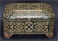 Oriental Style Sewing Box. Maitland Smith (?)