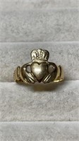 9k Gold Sixe 5 Claddah Ring Made In Ireland