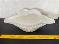 Kemple Milk Glass Bowl
