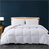 $70  White Comforter (K-106x90 inches)