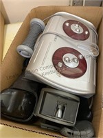 Box of massagers , Sony digital camera and more