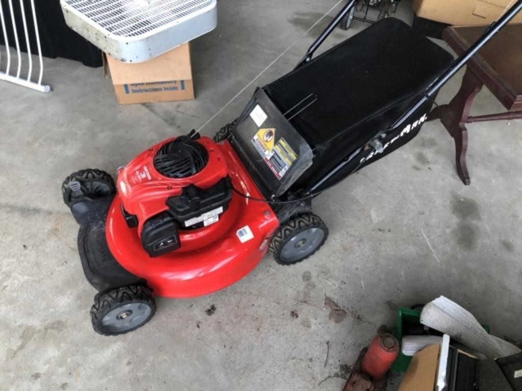 Craftsman Push Mower W/ Grass Bagger (See below)