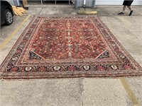 Antique Mahal Style Wool Fine Carpet