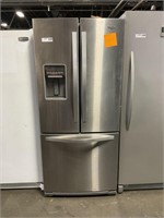 WHIRLPOOL BRUSHED STAINLESS 3-DOOR REFRIGERATOR